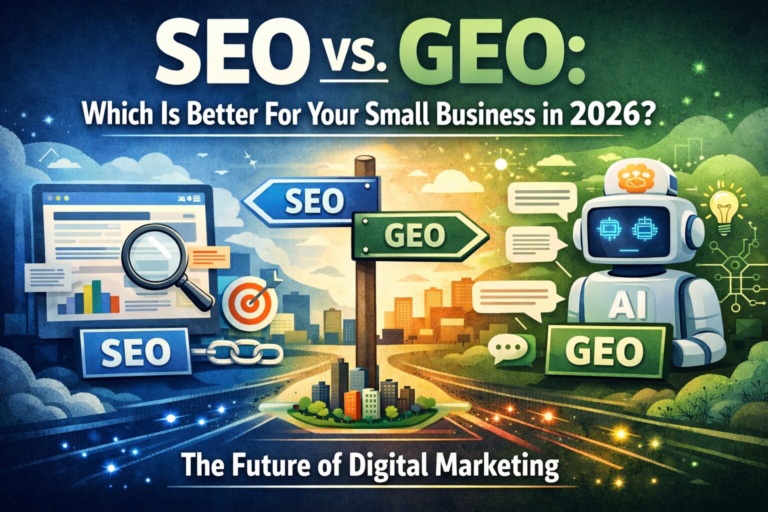 SEO vs. GEO: Which Is Better For Your Small Business in 2026?